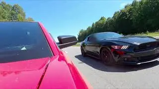 HARD PULLS IN 2014 MUSTANG, CRUISING WITH FRIENDS