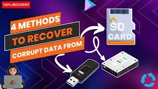 Recover Lost Data from Corrupted SD Card by using this 4 simple methods 🤩.