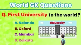 World GK Quiz questions & answers in English | work gk | World mcq GK for indipendent day quiz 2024
