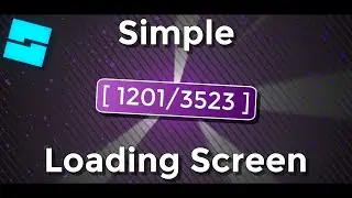How To Make a Simple Loading Screen in Roblox Studio