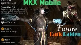 Update 1.6 Dark Raiden All special Attacks Mkx Android/IOS