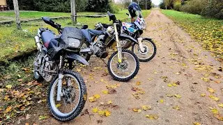 Suzuki RMX450Z & Honda Dominator & Honda Twin Africa | 333 offroad enduro | POV
