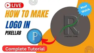 How to create a logo in pixellab|Graphic mania