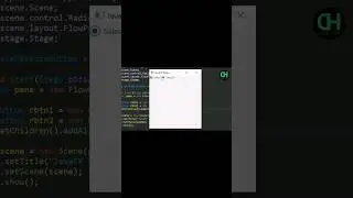 Create RadioButton in JavaFX 