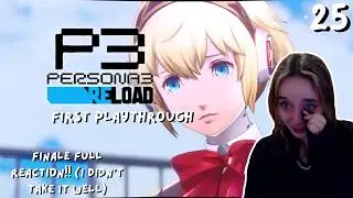 Persona 3 Reload First Playthrough Day 25 | FINALE FULL REACTION