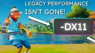 Here's how to get LEGACY PERFORMANCE MODE back in Fortnite!