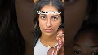 Transforming Nervous Client with 1B Brown Lashes | Minksbyv