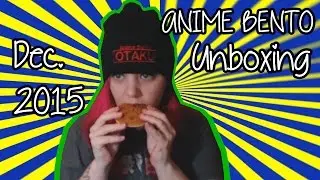 1st time with Red Bean- Anime Bento December 2015