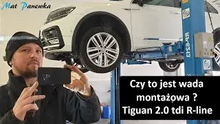 VW TIGUAN 2.0TDI R-line Cieknąca Misa czy to błąd montażowy Polkowickiej Fabryki?Ciekawaostki