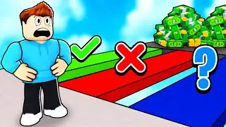 CHOISI LE BON CHEMIN POUR SURVIVRE Dans Roblox