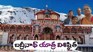 బద్రీనాథ|Badrinath temple history in telugu|badrinath|badrinathdham #chardham|బద్రీనాథ ఆలయం విశేషాలు