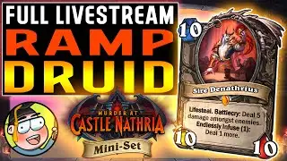 ⭐ Ramp Druid! Murder at Castle Nathria - Hearthstone