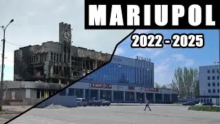 MARIUPOL BEFORE AND AFTER COMPILATION 2025