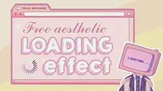 💌 10 aesthetic + cute green screen loading effects | FREE OVERLAY ANIMATION | SB009