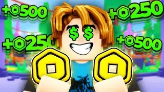 I Used An ALT To Make $1,000 Robux On Pls Donate...