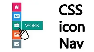 CSS Navigation bar || Navigation bar with icon