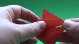 Steps 9 + 10 of the Tarantula from The Complete Book of Origami.