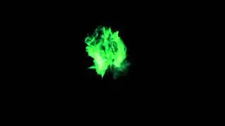 Energy VFX effect in black screen