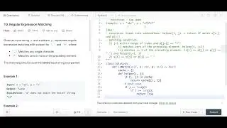 Regular Expression Matching - Leetcode 10 - Recursion - Python