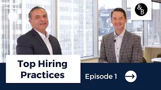 Hiring Trends in Staffing | Ep 1: Top Hiring Practices feat Jeff Aplin | &B with Bruno Lindia