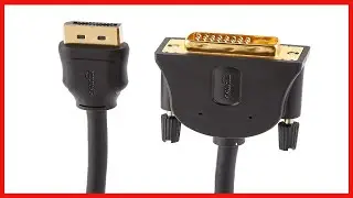 Amazon Basics DisplayPort to DVI Display Cable - 6 Feet, Pack of 1