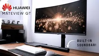An Ultrawide Monitor with a built-in Soundbar !!! | Huawei Mateview GT 165hz Gaming Monitor