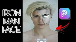 PICSART TUTORIAL || HOW TO EDIT IRON MAN FACE ||