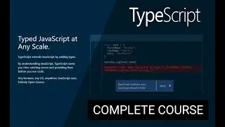TypeScript Kursu | Yeni Başlayanlar İçin Typescript