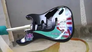 David Ortiz Custom Signed Fender Stratocaster