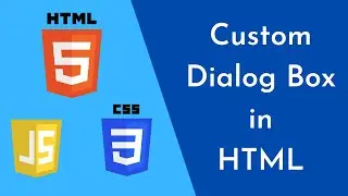 Custom Dialog Box in HTML || HTML || CODING || CSS || JAVASCRIPT