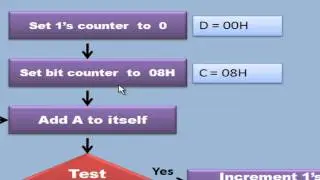 8085 PROGRAMMING COUNTING AND LOOPING