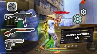 Secret Settings for Free Fire🇧🇷 | No Recoil | DPI ⚙️ #freefire #settings