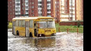 Автобусы Озёрска ( ЛиАЗ 677М, ЛАЗ 699Р и другие)
