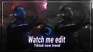 Watch me edit | tiktok new trend edit (+Preset)