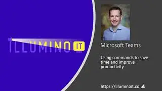 Save time by using Commands in Microsoft Teams