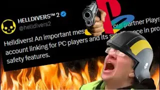 Helldivers 2 Community reaction to PSN Account Linking