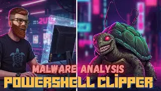PowerShell MALWARE that STEALS my clipboard | Webhook Clipper Malware Analysis