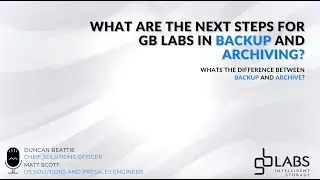 Webinar Q and A - Backup and Archive, whats next?