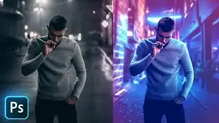 Transform Your Photos with CYBERPUNK Photoshop Effect Tutorial | Satisfied Official