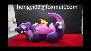 Inflatable Purple Dragon Pool Toy