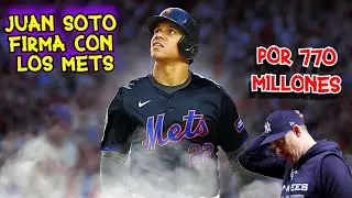 JUAN SOTO FIRMA CON LOS METS POR MAS DE 700 MILLONES