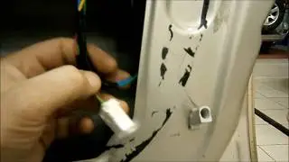 Установка универсального электрозамка Саманд Иран Ходро (Samand Iran Khodro).