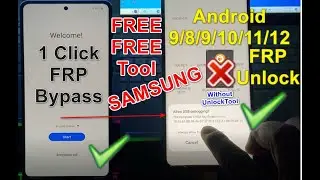 Samsung FRP Remove Android 10, 11, 12 With 1 Click Auto Enable ADB By TFT FREE Tool