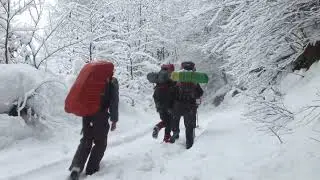 В горы Красной поляны зимой
