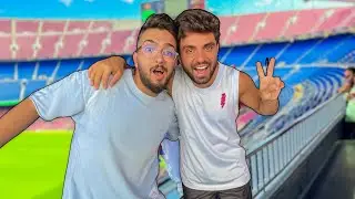 رحنا ملعب برشلونه .. استفزيناهم وزعلو 😂😂