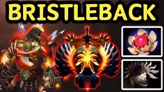 🔥 ABSOLUTE WALL OF DAMAGE — BRISTLEBACK OFFLANE | DOTA 2 🔥