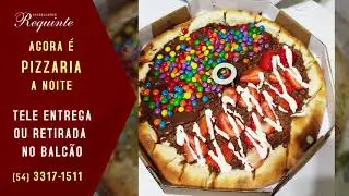 Restaurante Requinte agora é pizzaria a noite