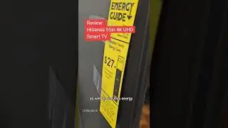 Review HiSense 55 inch 4K UHD Google Smart TV  #review #lcd #hisense #tv #gaming #youtube #netflix