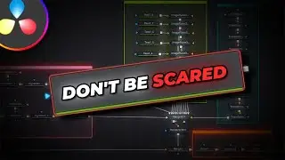 How To Use NODES in FUSION - BEGINNERS GUIDE (Davinci Resolve)