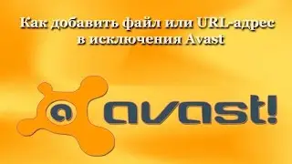 Как добавить файл или URL-адрес в исключения Avast